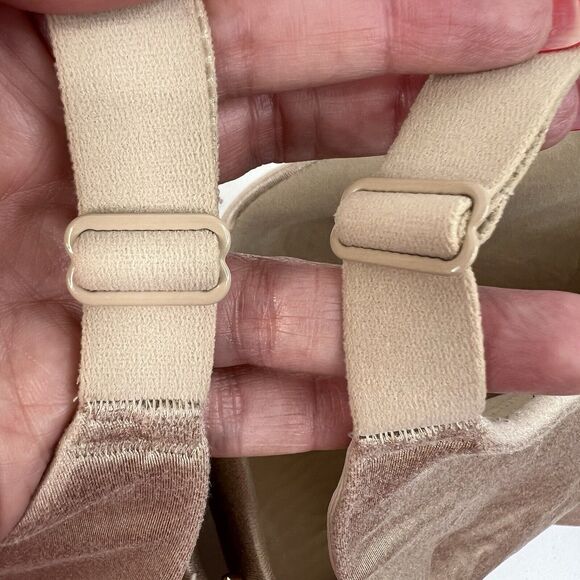 Cacique 44G Bra Balconette Lightly Lined Full Coverage Underwired Beige Women’s - Picture 5 of 13